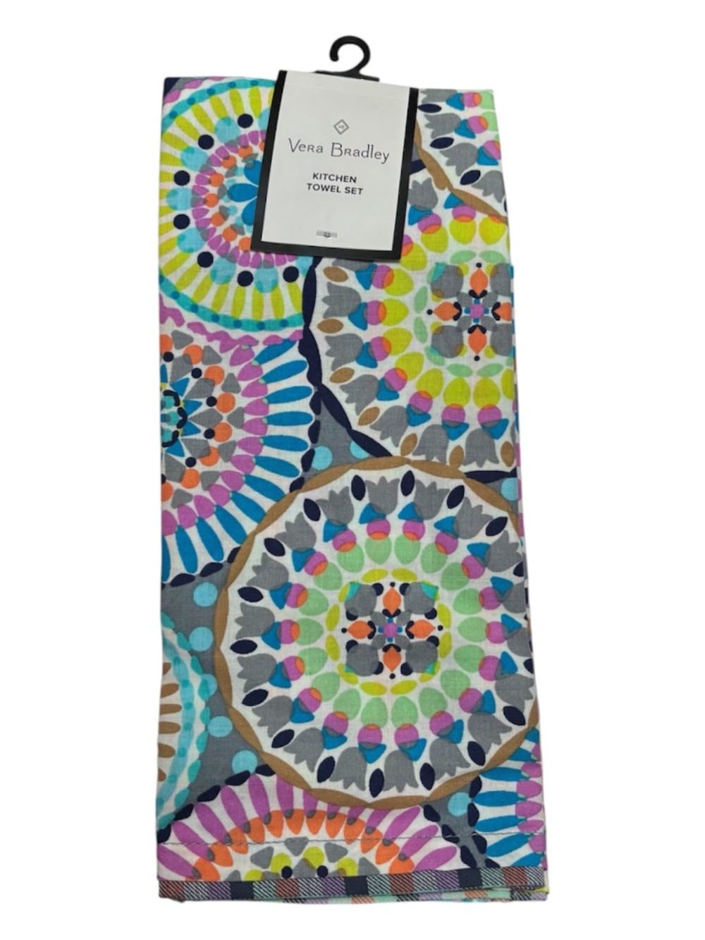 VERA BRADLEY Sunny Medallion Dish Towels Set